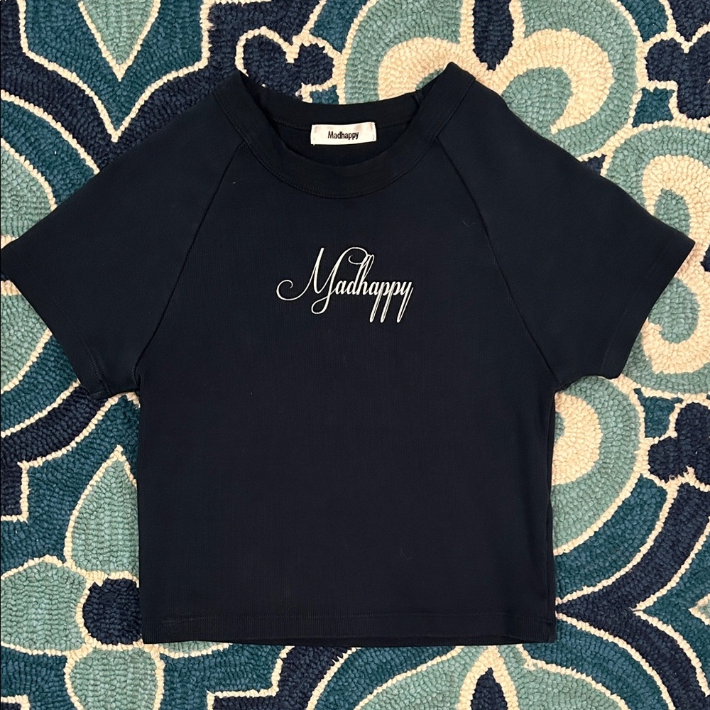 Madhappy Kids Dark Blue Short Sleeve Tee